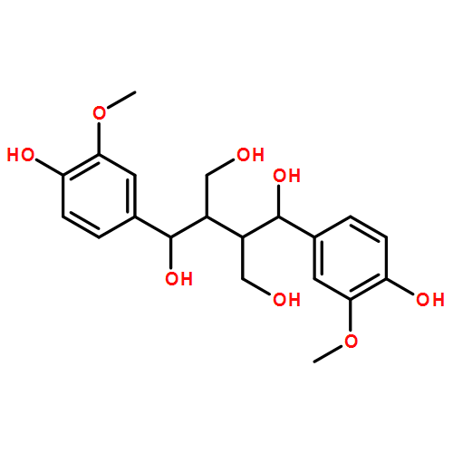 1,4-Butanediol, 1,4-bis(4-hydroxy-3-methoxyphenyl)-2,3-bis(hydroxymethyl)-