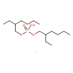 Phosphoric acid, bis(2-ethylhexyl) ester, yttrium(3 ) salt (3:1)