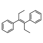 Benzene, 1,1'-[(1E)-1,2-diethyl-1,2-ethenediyl]bis-