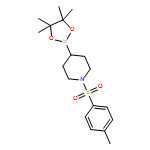 Piperidine, 1-[(4-methylphenyl)sulfonyl]-4-(4,4,5,5-tetramethyl-1,3,2-dioxaborolan-2-yl)-