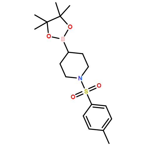 Piperidine, 1-[(4-methylphenyl)sulfonyl]-4-(4,4,5,5-tetramethyl-1,3,2-dioxaborolan-2-yl)-