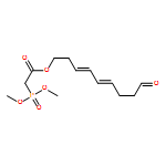 Acetic acid, 2-(dimethoxyphosphinyl)-, (3Z,5E)-9-oxo-3,5-nonadien-1-yl ester