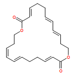 1,13-Dioxacyclotetracosa-3,7,9,15,19,21-hexaene-2,14-dione, (3E,7E,9Z,15E,19E,21Z)-