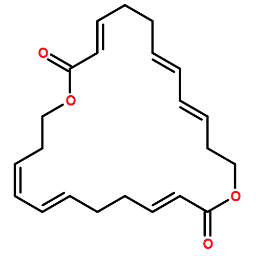 1,13-Dioxacyclotetracosa-3,7,9,15,19,21-hexaene-2,14-dione, (3E,7E,9Z,15E,19E,21Z)-