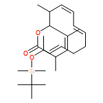 Oxacyclododeca-3,7,9-trien-2-one, 12-[(1E,3S,4R)-4-[[(1,1-dimethylethyl)dimethylsilyl]oxy]-1,3-dimethyl-1-penten-1-yl]-11-methyl-, (3E,7E,9Z,11S,12R)-