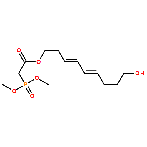 Acetic acid, 2-(dimethoxyphosphinyl)-, (3Z,5E)-9-hydroxy-3,5-nonadien-1-yl ester