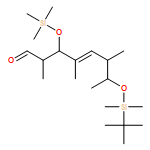 4-Octenal, 7-[[(1,1-dimethylethyl)dimethylsilyl]oxy]-2,4,6-trimethyl-3-[(trimethylsilyl)oxy]-, (2R,3R,4E,6S,7R)-