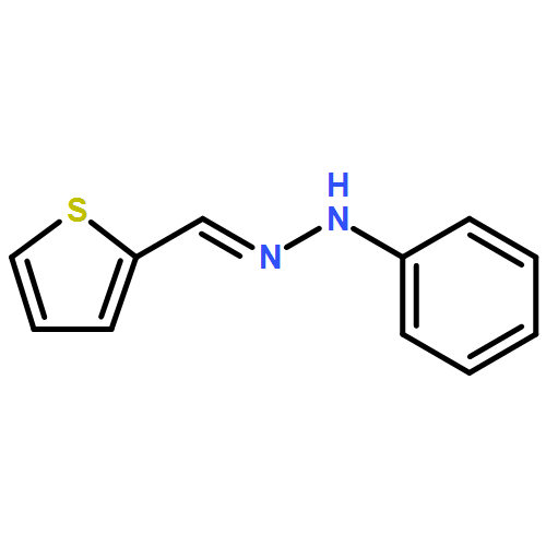 2-Thiophenecarboxaldehyde, 2-phenylhydrazone