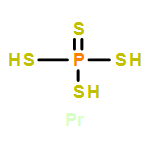 Phosphorotetrathioic acid, praseodymium(3 ) salt (1:1) (9CI)