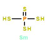 Phosphorotetrathioic acid, samarium(3 ) salt (1:1) (9CI)