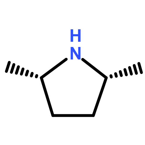 Pyrrolidine, 2,5-dimethyl-, (2R,5S)-rel-