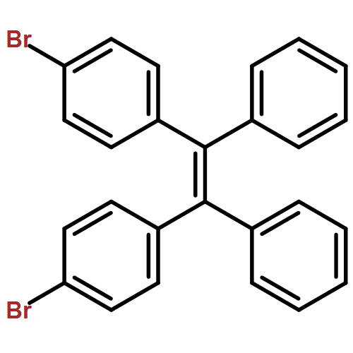 Benzene, 1,1'-(1,2-diphenyl-1,2-ethenediyl)bis[4-bromo-