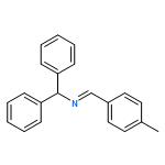 Benzenemethanamine, N-[(4-methylphenyl)methylene]-α-phenyl-