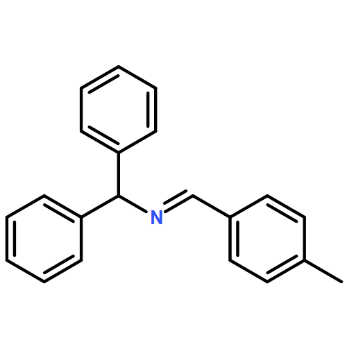 Benzenemethanamine, N-[(4-methylphenyl)methylene]-α-phenyl-