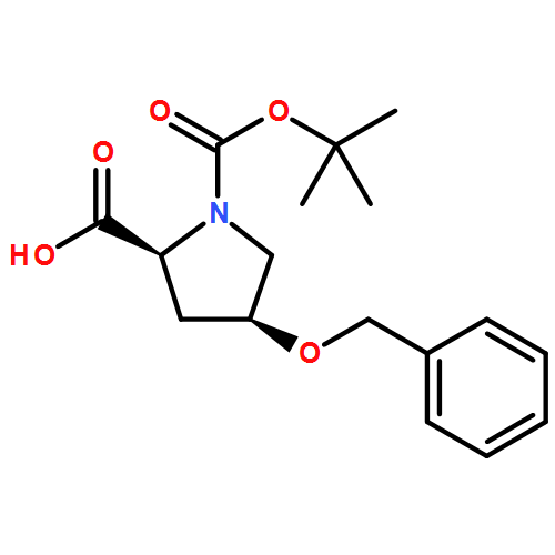 1,2-Pyrrolidinedicarboxylic acid, 4-(phenylmethoxy)-, 1-(1,1-dimethylethyl) ester, (2S,4S)-