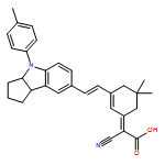 Acetic acid, 2-cyano-2-[3-[2-[1,2,3,3a,4,8b-hexahydro-4-(4-methylphenyl)cyclopent[b]indol-7-yl]ethenyl]-5,5-dimethyl-2-cyclohexen-1-ylidene]-