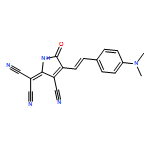 Propanedinitrile, 2-[3-cyano-4-[2-[4-(dimethylamino)phenyl]ethenyl]-1,5-dihydro-5-oxo-2H-pyrrol-2-ylidene]-