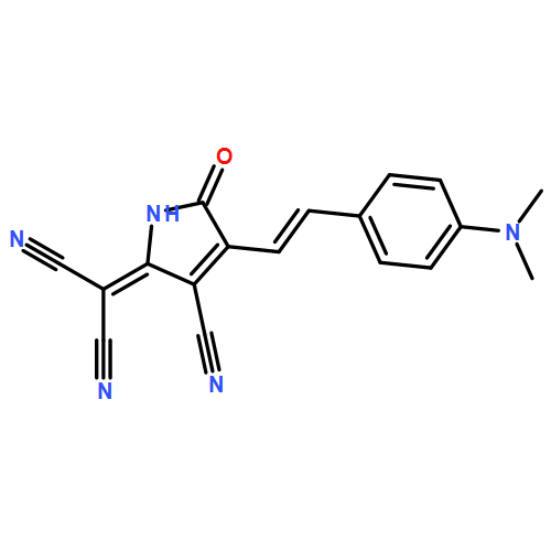 Propanedinitrile, 2-[3-cyano-4-[2-[4-(dimethylamino)phenyl]ethenyl]-1,5-dihydro-5-oxo-2H-pyrrol-2-ylidene]-