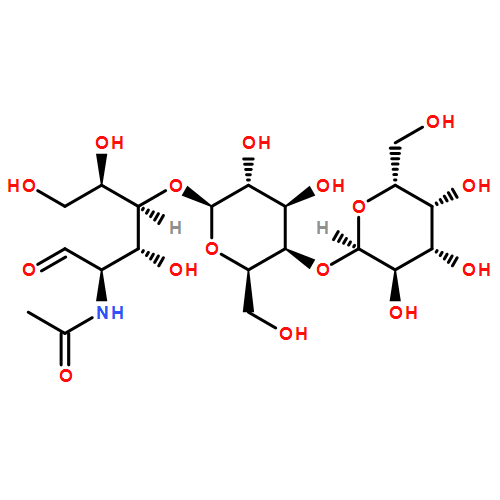 D-Glucose, O-α-D-galactopyranosyl-(1→4)-O-β-D-galactopyranosyl-(1→4)-2-(acetylamino)-2-deoxy-