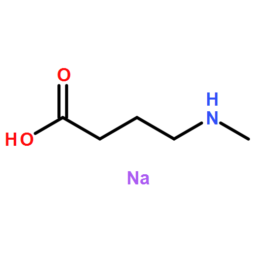 Butanoic acid, 4-(methylamino)-, sodium salt (1:1)