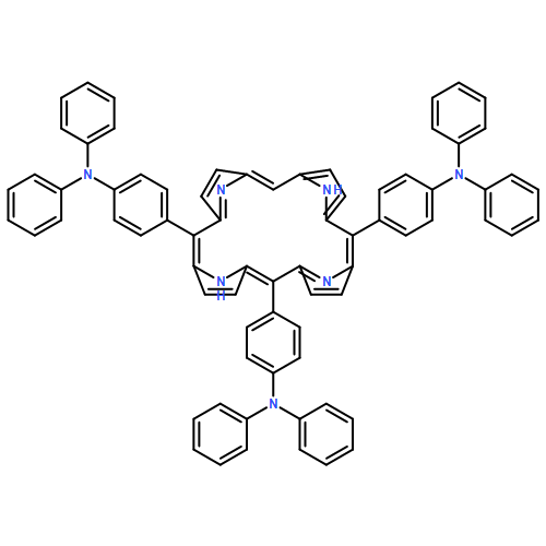 Benzenamine, 4,4',4''-(21H,23H-porphine-5,10,15-triyl)tris[N,N-diphenyl-