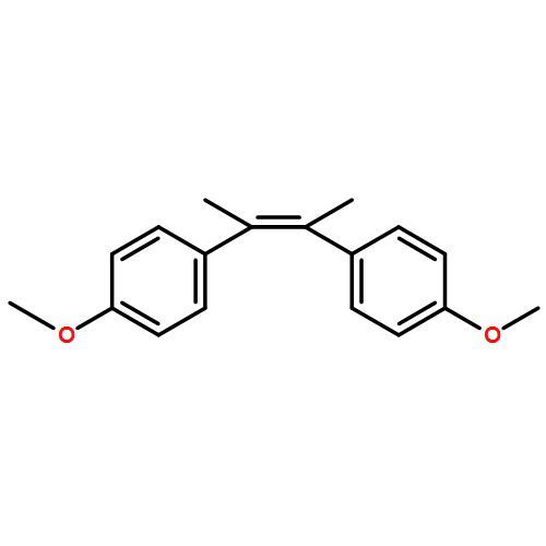 Benzene, 1,1'-[(1Z)-1,2-dimethyl-1,2-ethenediyl]bis[4-methoxy-