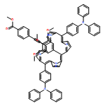 Benzoic acid, 4-[2-[10,20-bis[4-(diphenylamino)phenyl]-15-(3,4,5-trimethoxyphenyl)-21H,23H-porphin-5-yl]ethynyl]-, methyl ester