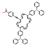 Benzoic acid, 4-[2-[10,20-bis[4-(diphenylamino)phenyl]-21H,23H-porphin-5-yl]ethynyl]-