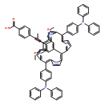 Benzoic acid, 4-[2-[10,20-bis[4-(diphenylamino)phenyl]-15-(3,4,5-trimethoxyphenyl)-21H,23H-porphin-5-yl]ethynyl]-