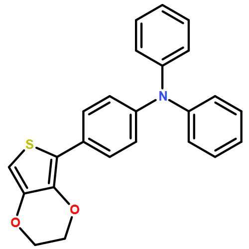 Benzenamine, 4-(2,3-dihydrothieno[3,4-b]-1,4-dioxin-5-yl)-N,N-diphenyl-