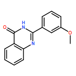 4(3H)-Quinazolinone, 2-(3-methoxyphenyl)-