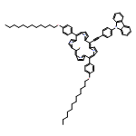 21H,23H-Porphine, 5-bromo-15-[2-[4-(9H-carbazol-9-yl)phenyl]ethynyl]-10,20-bis[4-(dodecyloxy)phenyl]-