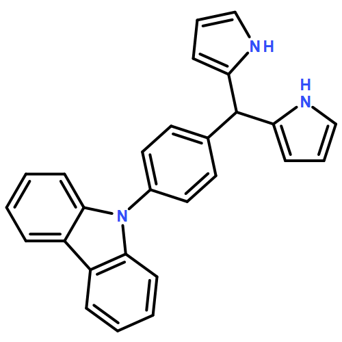 9H-Carbazole, 9-[4-(di-1H-pyrrol-2-ylmethyl)phenyl]-