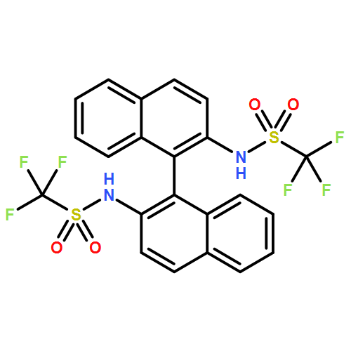 Methanesulfonamide,N,N'-(1R)-[1,1'-binaphthalene]-2,2'-diylbis[1,1,1-trifluoro-