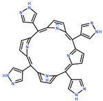 21H,23H-Porphine, 5,10,15,20-tetra-1H-pyrazol-4-yl-