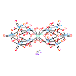 Europate(9-), bis(octa-μ-oxo-μ -oxopentaoxopentatungstate)octa-μ-oxo-, sodium hydrogen (1:7:2)