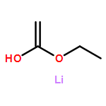 Ethenol, 1-ethoxy-, lithium salt (1:1)