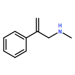 Benzeneethanamine, N-methyl-β-methylene-