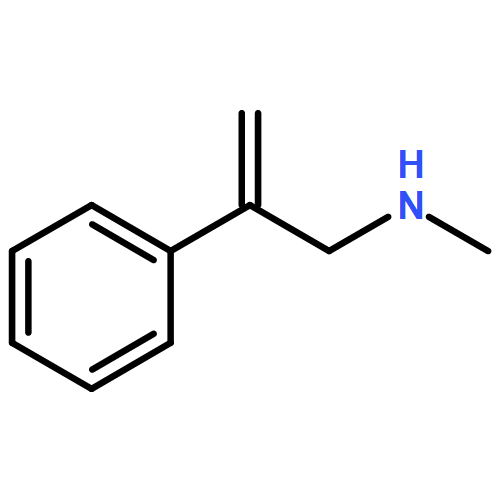 Benzeneethanamine, N-methyl-β-methylene-