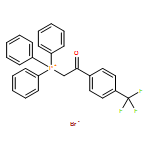 Phosphonium, [2-oxo-2-[4-(trifluoromethyl)phenyl]ethyl]triphenyl-, bromide (1:1)