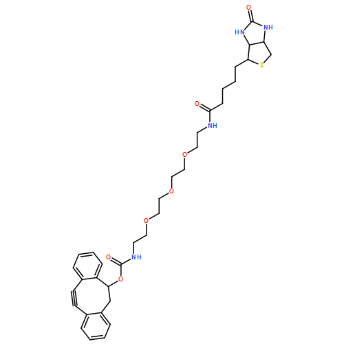 5,8,11-Trioxa-2,14-diazanonadecanoic acid, 19-[(3aS,4S,6aR)-hexahydro-2-oxo-1H-thieno[3,4-d]imidazol-4-yl]-15-oxo-, 11,12-didehydro-5,6-dihydrodibenzo[a,e]cycloocten-5-yl ester