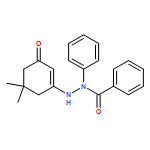 Benzoic acid, 2-(5,5-dimethyl-3-oxo-1-cyclohexen-1-yl)-1-phenylhydrazide