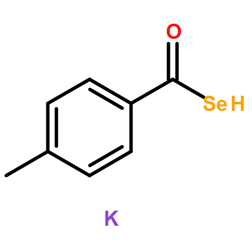 Benzenecarboselenoic acid, 4-methyl-, potassium salt (1:1)