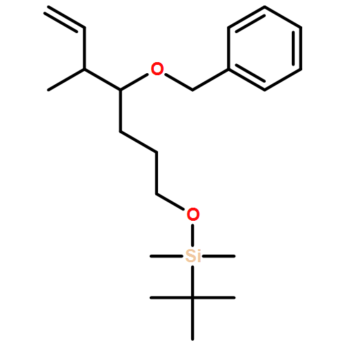 Benzene, [[[(1R,2S)-1-[3-[[(1,1-dimethylethyl)dimethylsilyl]oxy]propyl]-2-methyl-3-buten-1-yl]oxy]methyl]-