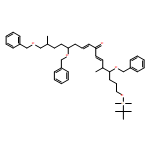 6,9-Hexadecadien-8-one, 1-[[(1,1-dimethylethyl)dimethylsilyl]oxy]-5,15-dimethyl-4,12,16-tris(phenylmethoxy)-, (4R,5S,6E,9E,12R,15S)-