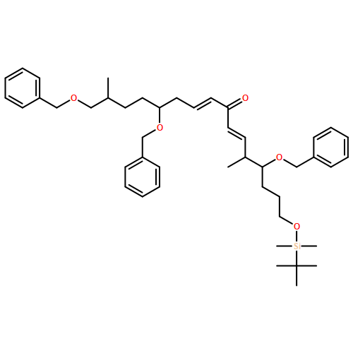 6,9-Hexadecadien-8-one, 1-[[(1,1-dimethylethyl)dimethylsilyl]oxy]-5,15-dimethyl-4,12,16-tris(phenylmethoxy)-, (4R,5S,6E,9E,12R,15S)-