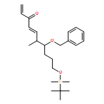 1,4-Decadien-3-one, 10-[[(1,1-dimethylethyl)dimethylsilyl]oxy]-6-methyl-7-(phenylmethoxy)-, (4E,6S,7R)-