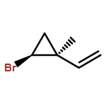 Cyclopropane, 2-bromo-1-ethenyl-1-methyl-, cis- (9CI)