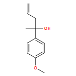 Benzenemethanol, 4-methoxy-α-methyl-α-2-propen-1-yl-