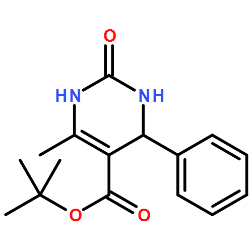 5-Pyrimidinecarboxylic acid, 1,2,3,4-tetrahydro-6-methyl-2-oxo-4-phenyl-, 1,1-dimethylethyl ester